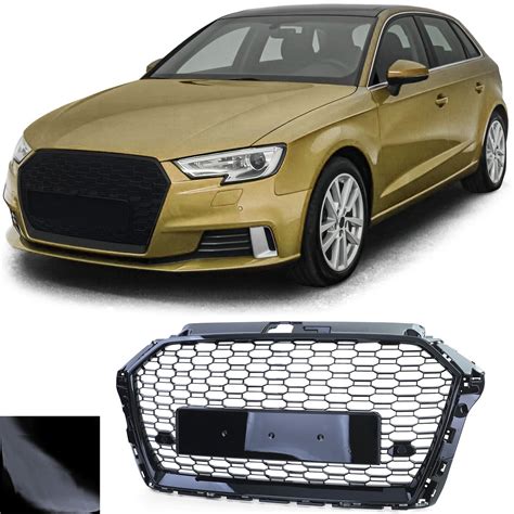 Calandre Grille En Nid D Abeille Look RS3 Pour Audi A3 8V