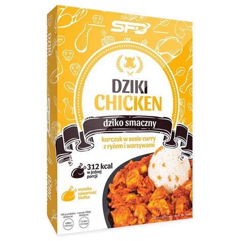 Sfd Dziki Chicken Kurczak W Sosie Curry Z Ry Em I Warzywami