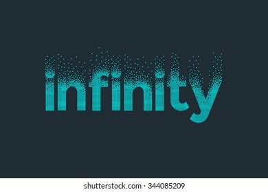 Pixel Art Design Word Infinity Stock Vector (Royalty Free) 344085209 | Shutterstock