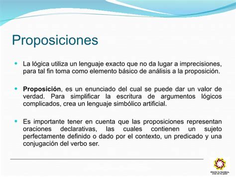 La Logica Proposicional Ppt