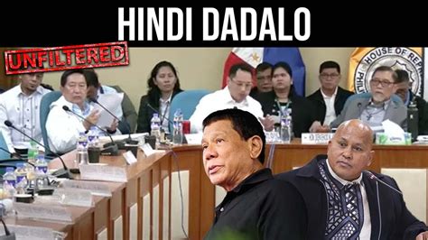 Fprrd At Dela Rosa Hindi Dadalo Sa Pagdinig Ukol Sa War On Drugs Youtube