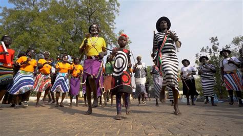 Anyuuc Marriage Tradition Of Dinka Tribe Where Newly Married Women Are Not Allowed To Cook Or