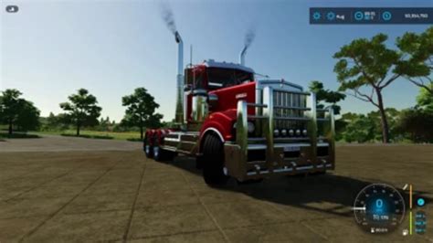 FS22 Kenworth T900 Legend Day Cab v 1 0 1 0 Trucks Mod für Farming