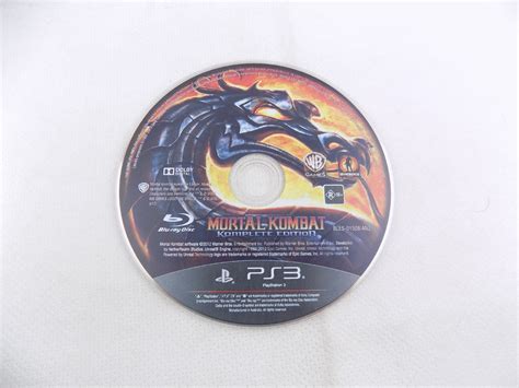 Mint Disc Playstation 3 Ps3 Mortal Kombat Komplete Edition Disc Only