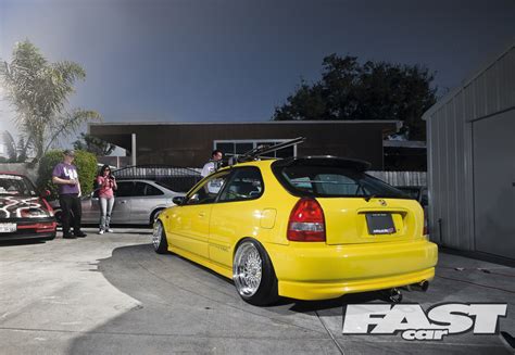 Modified Honda Civic Ek Fast Car