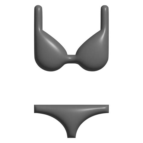 Bikini 3d Icono 22288585 PNG