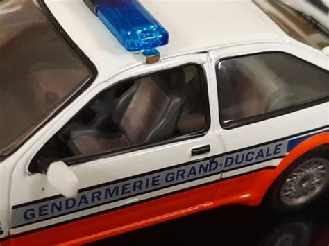 Ford Sierra Cosworth Luxembourg Gendarmerie 1988 143 Police Model