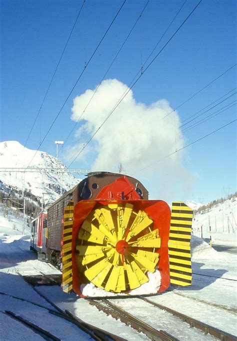 Rhb Dampfschneeschleuderfahrtextrazug F R Graub Nden Tours Von