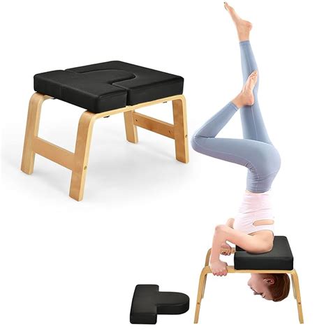 Buy Giantex Yoga Headstand Bench Upside Down Chair For Balance