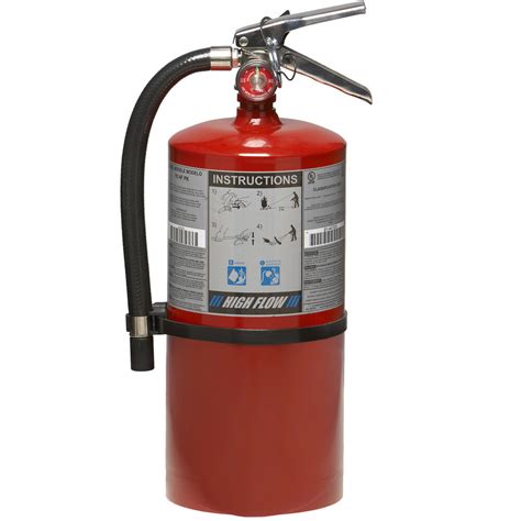 Buckeye 10 Lb Purple K High Flow Fire Extinguisher Rechargeable