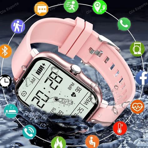 New Smart Watch For Men Women For Xiaomi Full Touch Screen Sport Fitness Watch Bluetooth Call