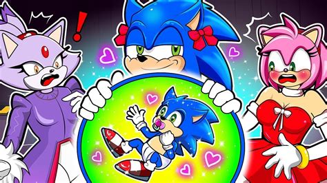 No Sonic Is Pregnant Funny Pregnancy Situations Sonic Animation