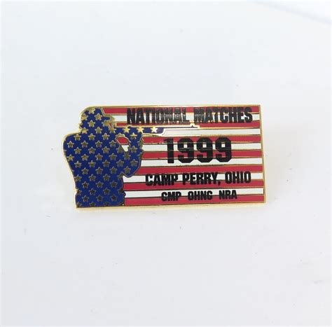 Vintage Nra Competition Badge Camp Perry Ohio 1999 Harrington And Co