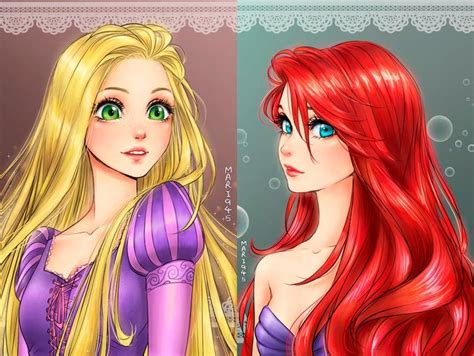 Princesas Disney Versão Mangá Omg Princesas Disney Princesas Anime E Disney