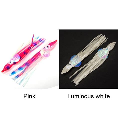 10pcs Bionic Fake Fishing Lures 10cm Artificial Soft Bait Pink EBay