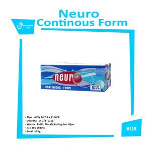 Jual Neuro Continous Form 14 7 8 X 11 4 Ply B 4 HVS Kertas NCR