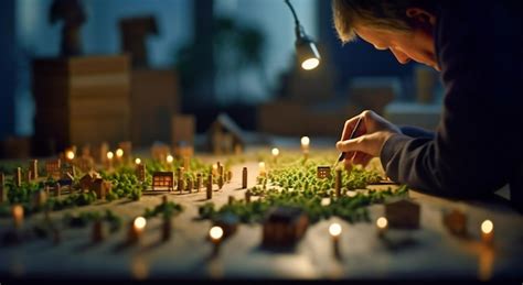 Premium Photo Businessman Lighting Up An Energy Saving Light