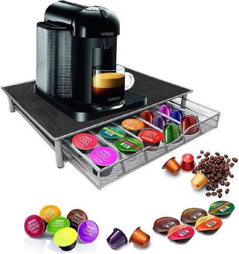 Cassetto contenitore per 36 capsule Nescafé Nespresso Dolce Gusto con