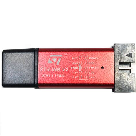 下载器线烧录调试器ST LINK V2 STM8 STM32编程器仿真器 stlink 虎窝淘