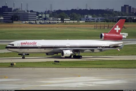 HB IWA Swissair McDonnell Douglas MD 11 Photo By Mark Ijsseldijk ID