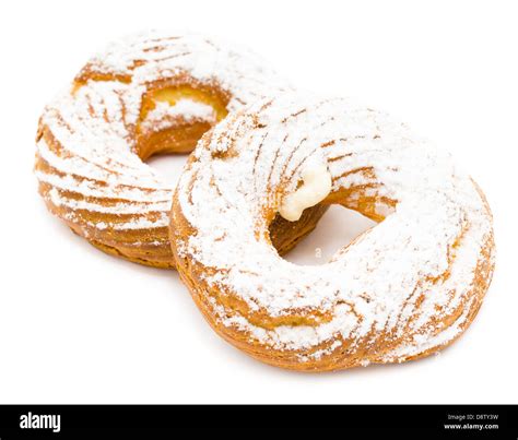 Cream Puffs Of Choux Pastry Stock Photo Alamy