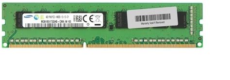 Оперативная память Samsung Dimm 4Gb DDR3 1866MHz PC3 14900E CL13 ...