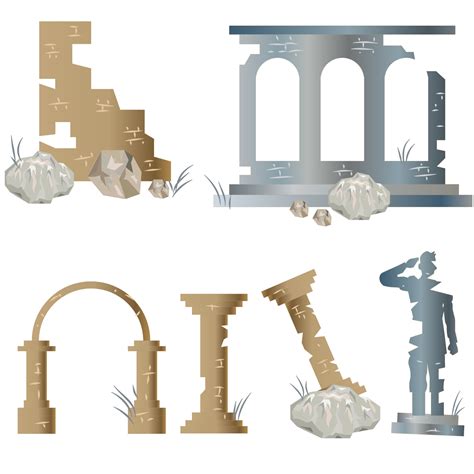 Ancient Ruins Vector Art, Icons, and Graphics for Free Download