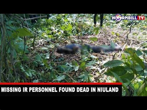 Missing Ir Personnel Found Dead In Niuland Body Reportedly Found By