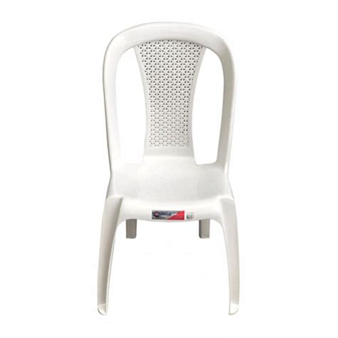Silla Crystal Sin Brazos Blanco Roxvan ¡más Por Menos