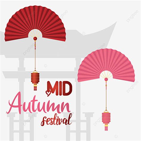 Mid Autumn Festival Vector Hd Images Mid Autumn Festival Moon Gold