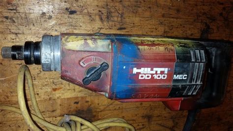 Hilti Dd100 Diamond Core Drill Bore Drill Concrete Hole Saw Dd 130 150