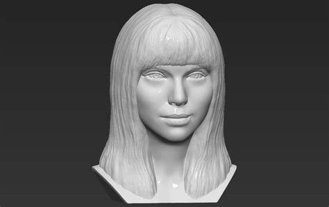 Taylor Swift Bust 3d Model By Printedreality