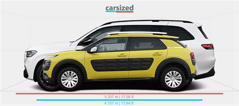 Dimensions Citroën C4 Cactus 2014 2017 Vs Mercedes Benz Gls 2019 Present