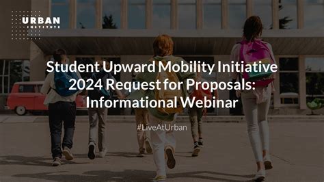 Student Upward Mobility Initiative 2024 Request For Proposals