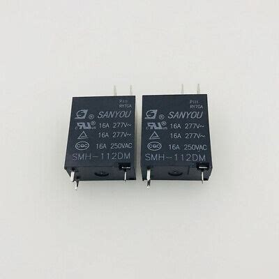 SANYOU SMH-112DM Power Relay 12VDC 3Pins 16A 277VAC | eBay
