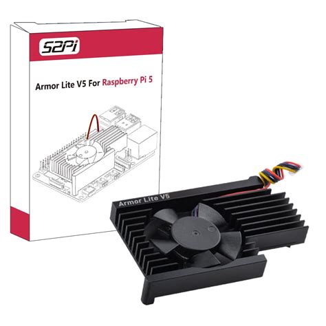 Amazon Geeekpi Active Cooler For Raspberry Pi Armor Lite V