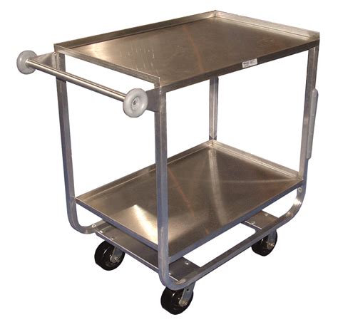 Stainless Steel Utility Carts Shelf Winholt Equipment Group