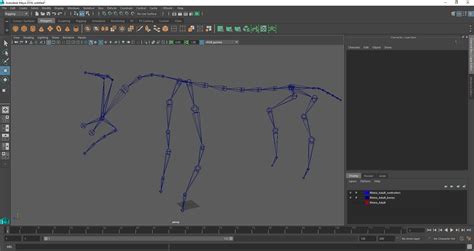 Nashorn Für Maya Manipuliert 3d Modell 199 Ma Free3d