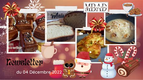 Newsletter Du D Cembre De Ma Bulle Aux D Lices Et Ses Recettes