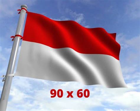 Bendera Merah Putih Ukuran 90x60 Lazada Indonesia