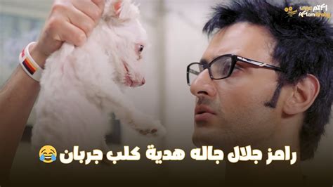 فيلم احلام الفتى الطايش رامز جلال جايلة هدية كلب جربان من نشوى مصطفى