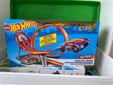 Hot Wheels Power Shift Raceway Hobbies Toys Toys Games On Carousell