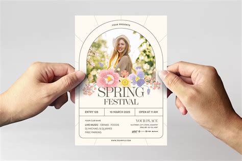 Spring Festival Flyer Templatev [PSD] - BrandPacks