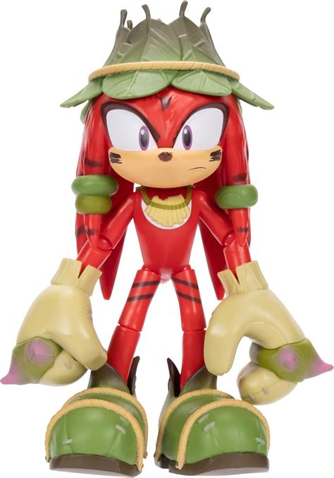 Amazon Sonic Prime Figura de acción articulada de 5 Knuckles