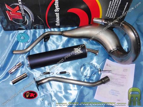 Exhaust Turbokit Tk High Passage For Motorcycle Rieju Spike And Rr Cc