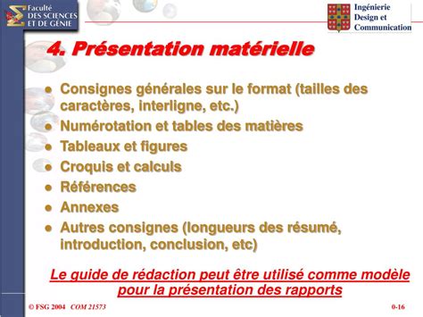 Ppt Guide De Rédaction Dun Rapport Technique Powerpoint Presentation