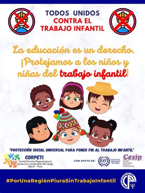 Campaña de Sensibilización en Contra del Trabajo Infantil