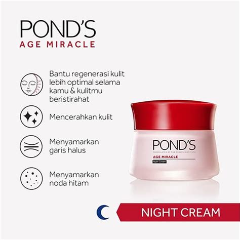 Jual Ponds Age Miracle Ultimate Youthful Glow Day Cream Gr