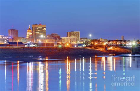 Topeka, Kansas Skyline Photograph by Denis Tangney Jr - Fine Art America