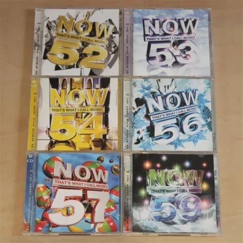 Now Thats What I Call Music Cd Bundle 525354565759 2002 2003